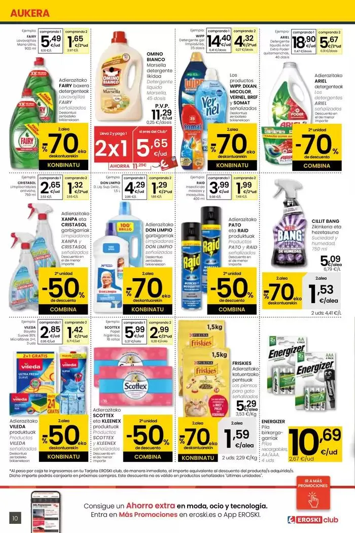 Catálogo de AUKERA OFERTA EROSKI CITY 2 de mayo al 13 de mayo 2025 - Página 10
