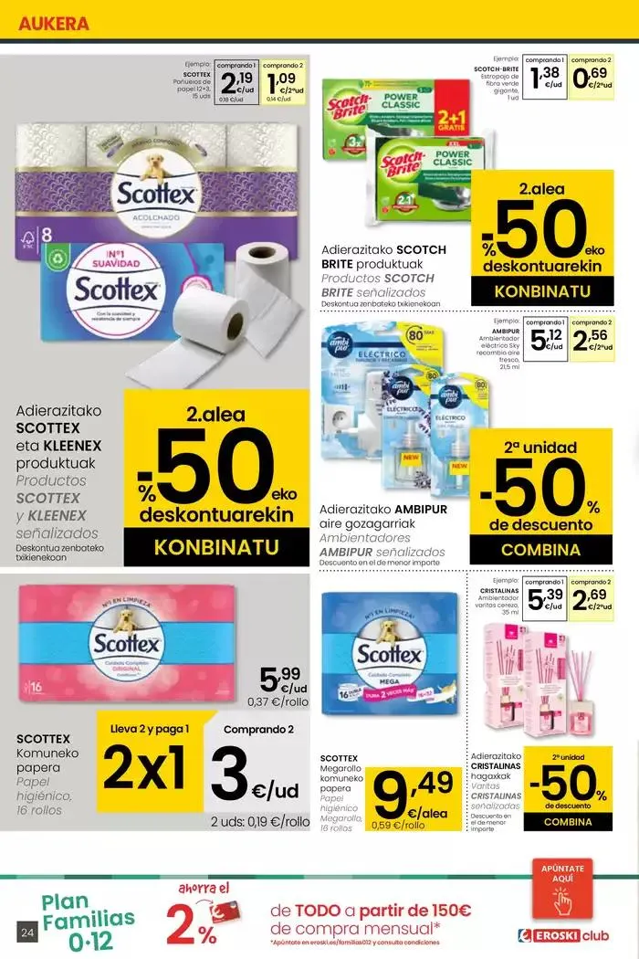Catálogo de AUKERA OFERTA EROSKI CENTER 15 de mayo al 28 de mayo 2025 - Página 24