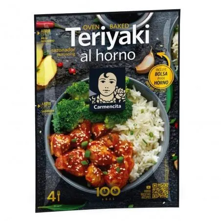 SAZONADOR POLLO TERIYAKI 60 G BOLSA HORNO