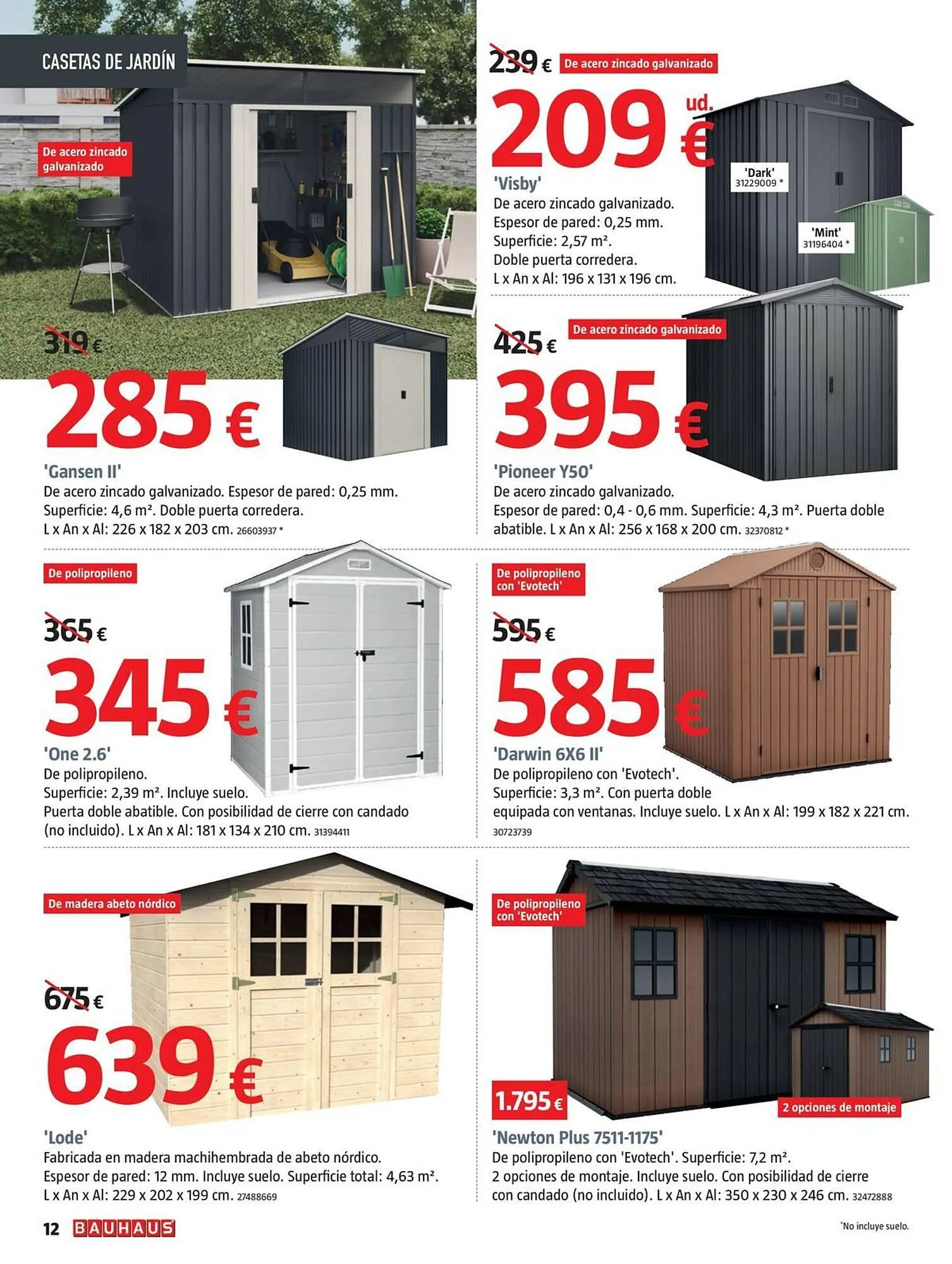 Catálogo de Folleto Bauhaus 24 de julio al 27 de agosto 2025 - Página 12