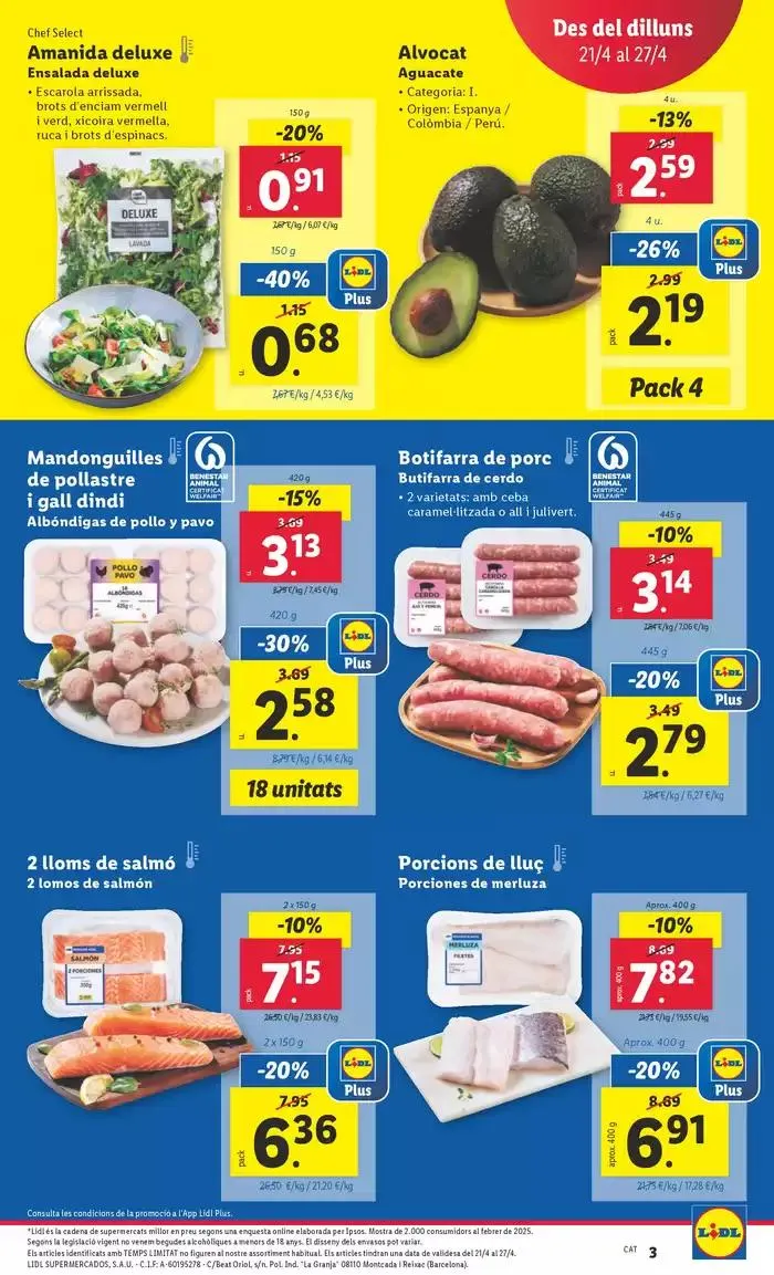 Catálogo de № 1 PRECIO - Ofertas válidas del 21/04 al 27/04 21 de abril al 27 de abril 2025 - Página 3