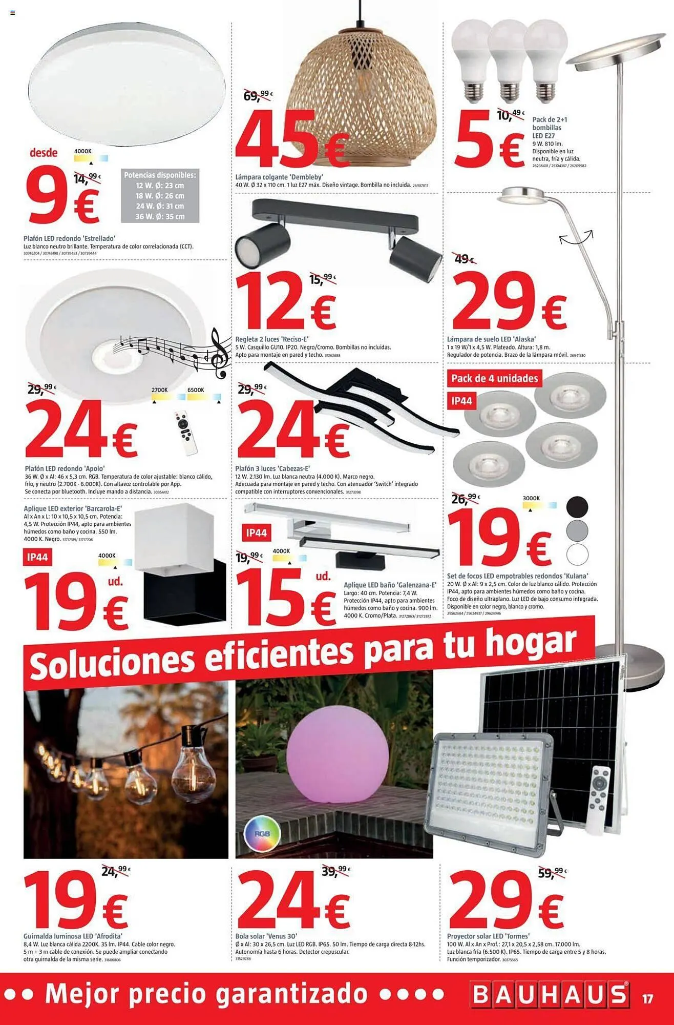 Catálogo de Folleto Bauhaus 26 de abril al 8 de mayo 2024 - Página 17