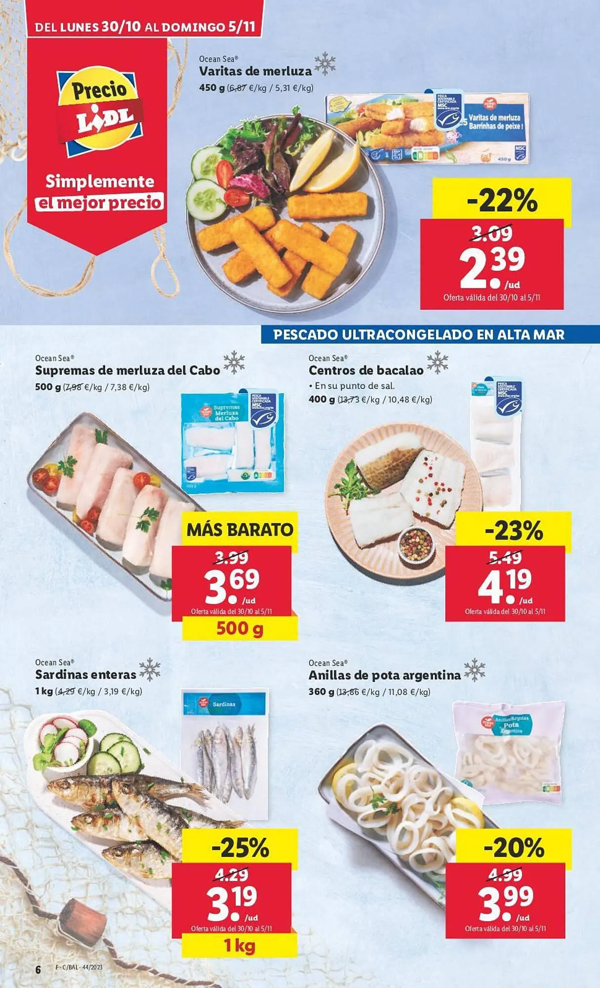 Catálogo de Folleto Lidl 30 de octubre al 5 de noviembre 2023 - Página 6
