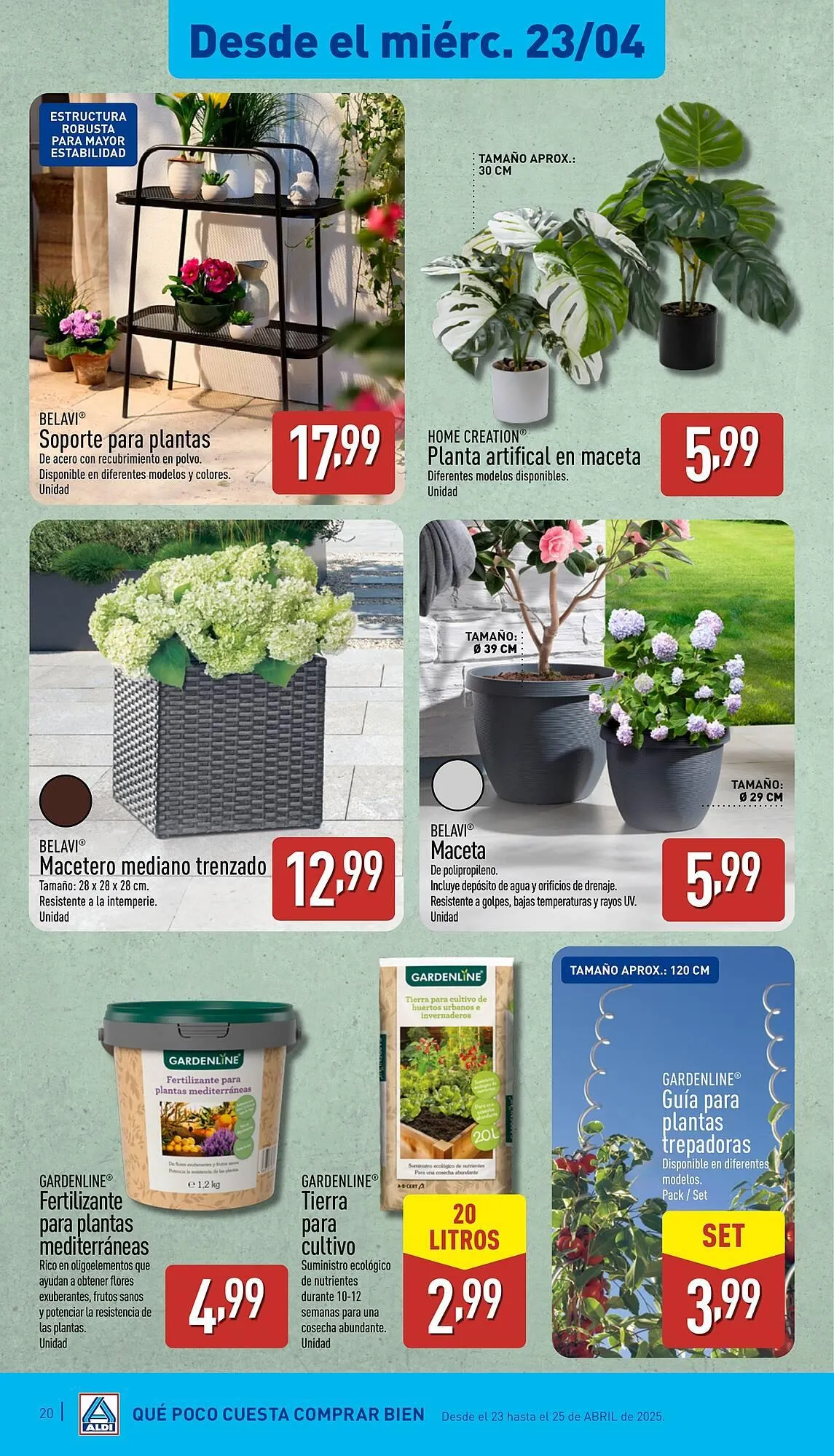 Catálogo de Folleto ALDI 21 de abril al 27 de abril 2025 - Página 20