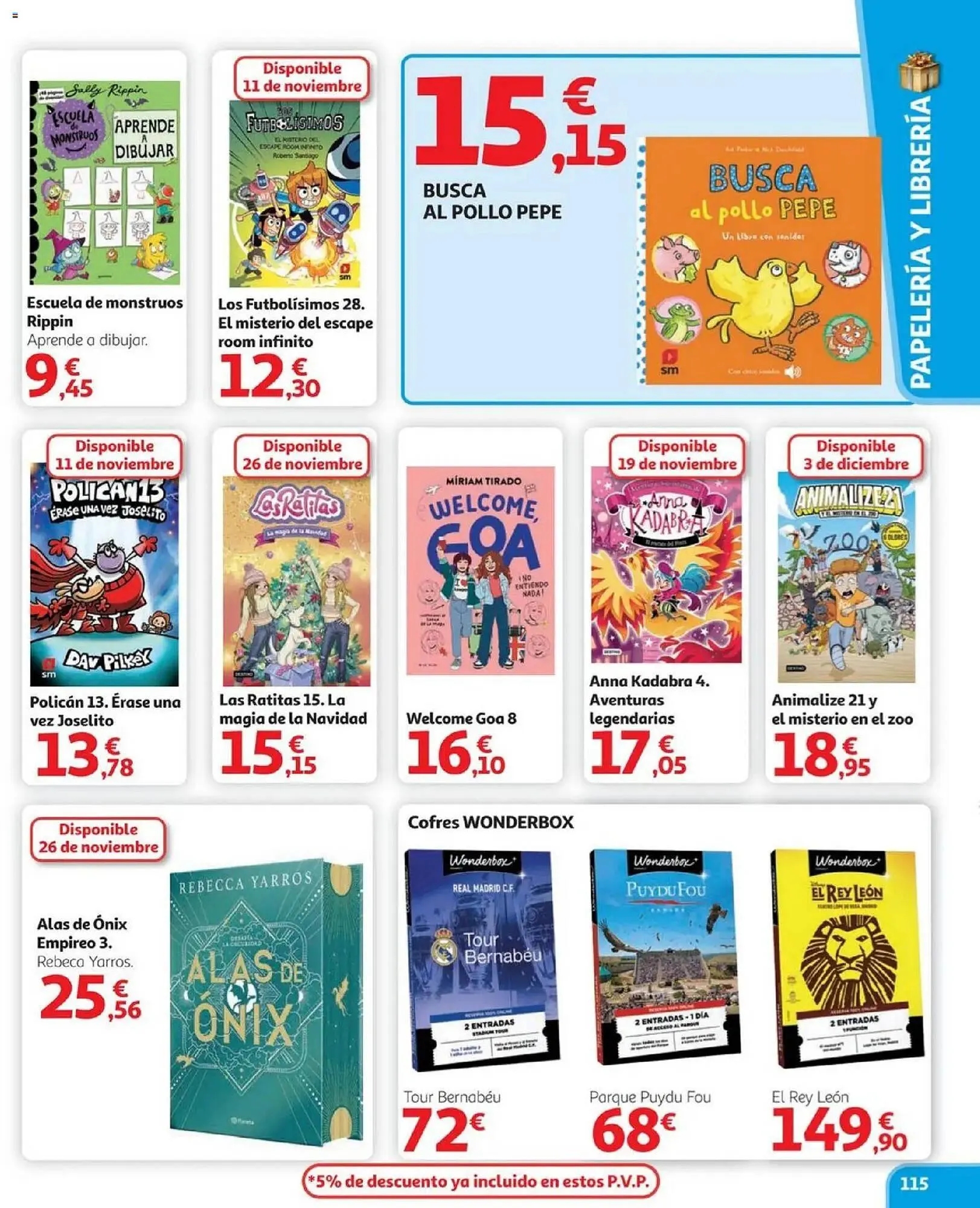 Catálogo de Folleto Alcampo 3 de noviembre al 24 de diciembre 2025 - Página 115