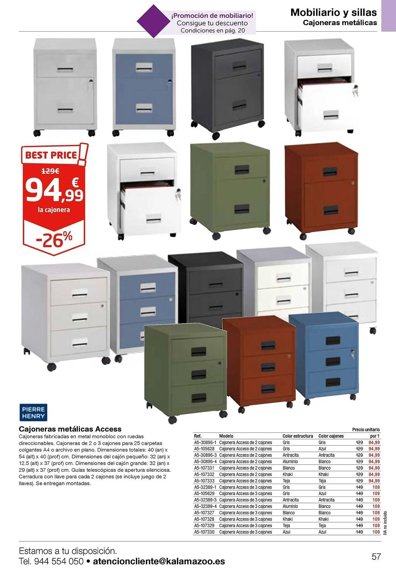 Catálogo de Folleto Staples Kalamazoo 19 de enero al 31 de diciembre 2026 - Página 57