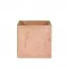 MACETA CUBO DELTA TERRACOTA