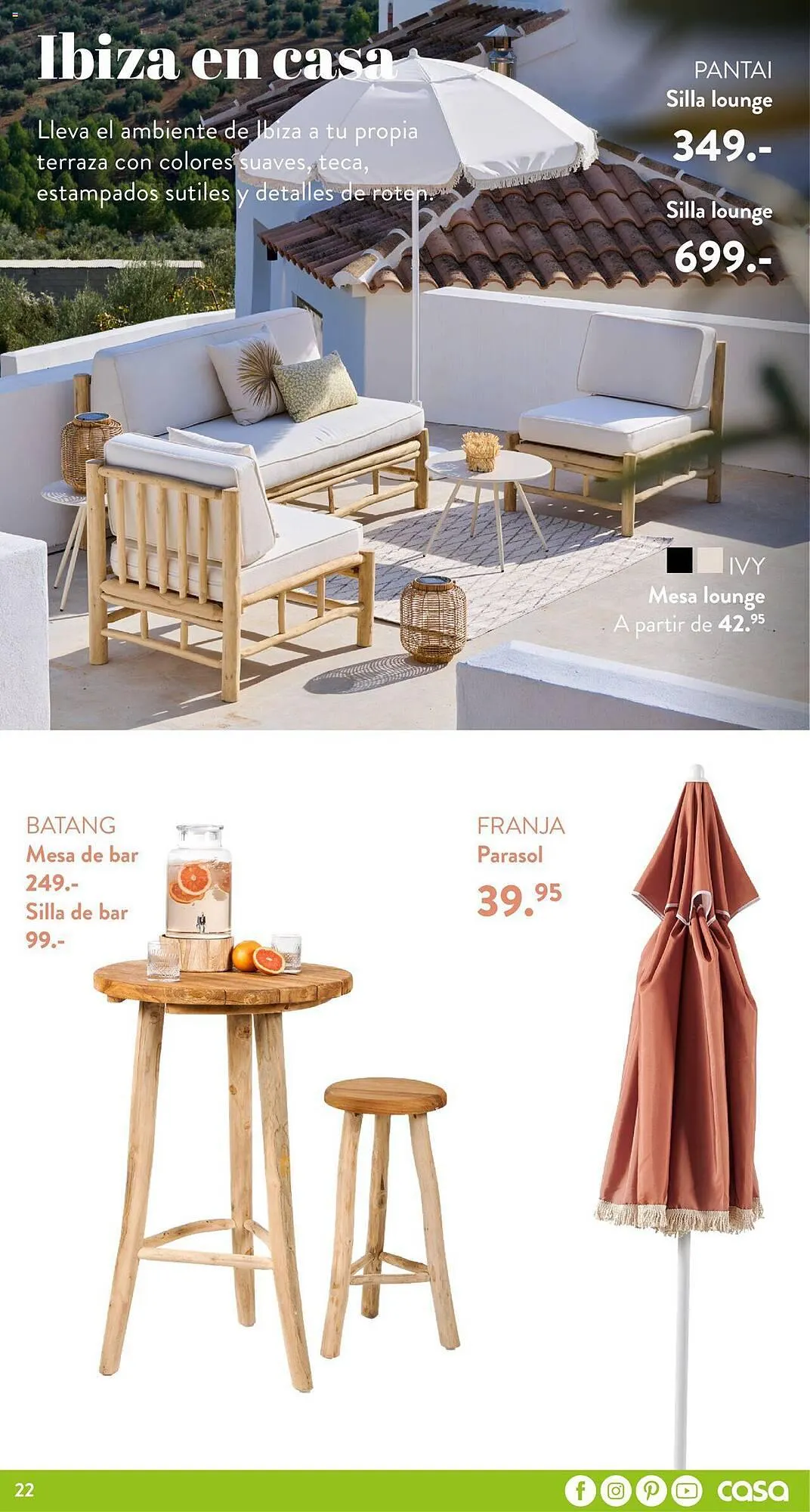 Catálogo de Folleto Casa 2 de marzo al 27 de septiembre 2023 - Página 22