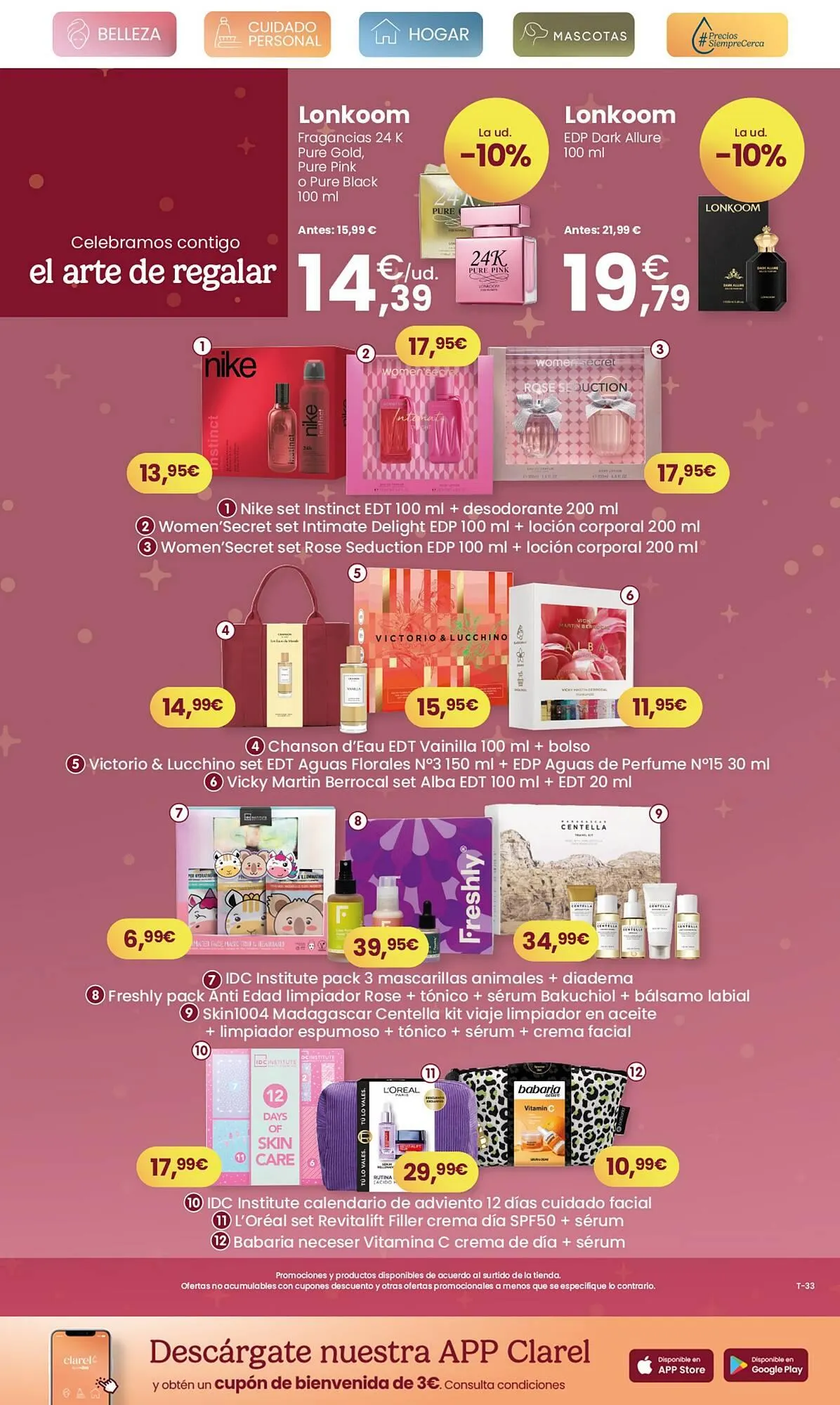 Catálogo de Folleto Clarel 26 de noviembre al 9 de diciembre 2025 - Página 3