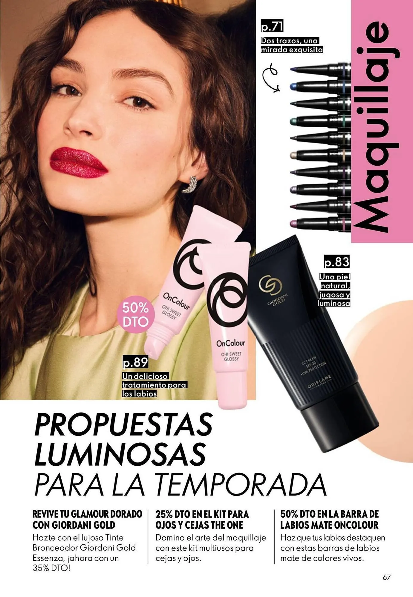 Catálogo de Catálogo Oriflame 19 de noviembre al 9 de diciembre 2025 - Página 67