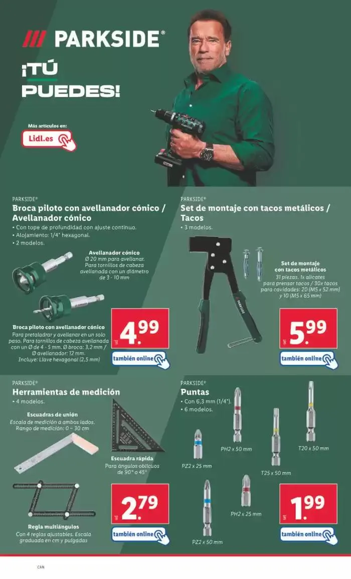 Catálogo de ¡Bazar Lidl! Ofertas válidas del 24/03 al 30/03 24 de marzo al 30 de marzo 2025 - Página 12