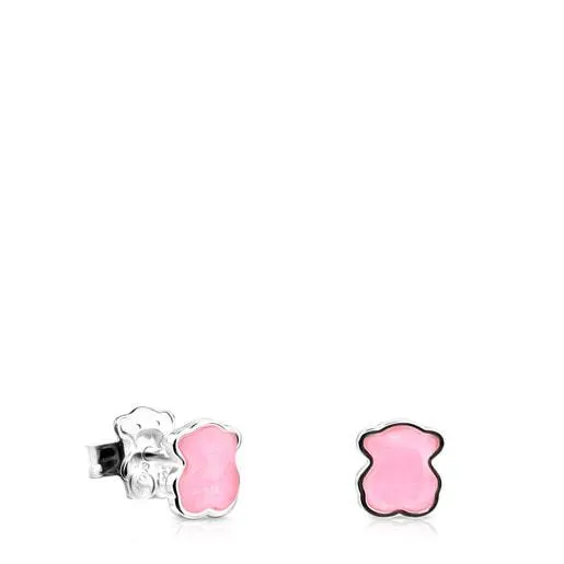 Pendientes de plata con cuarzo TOUS Color