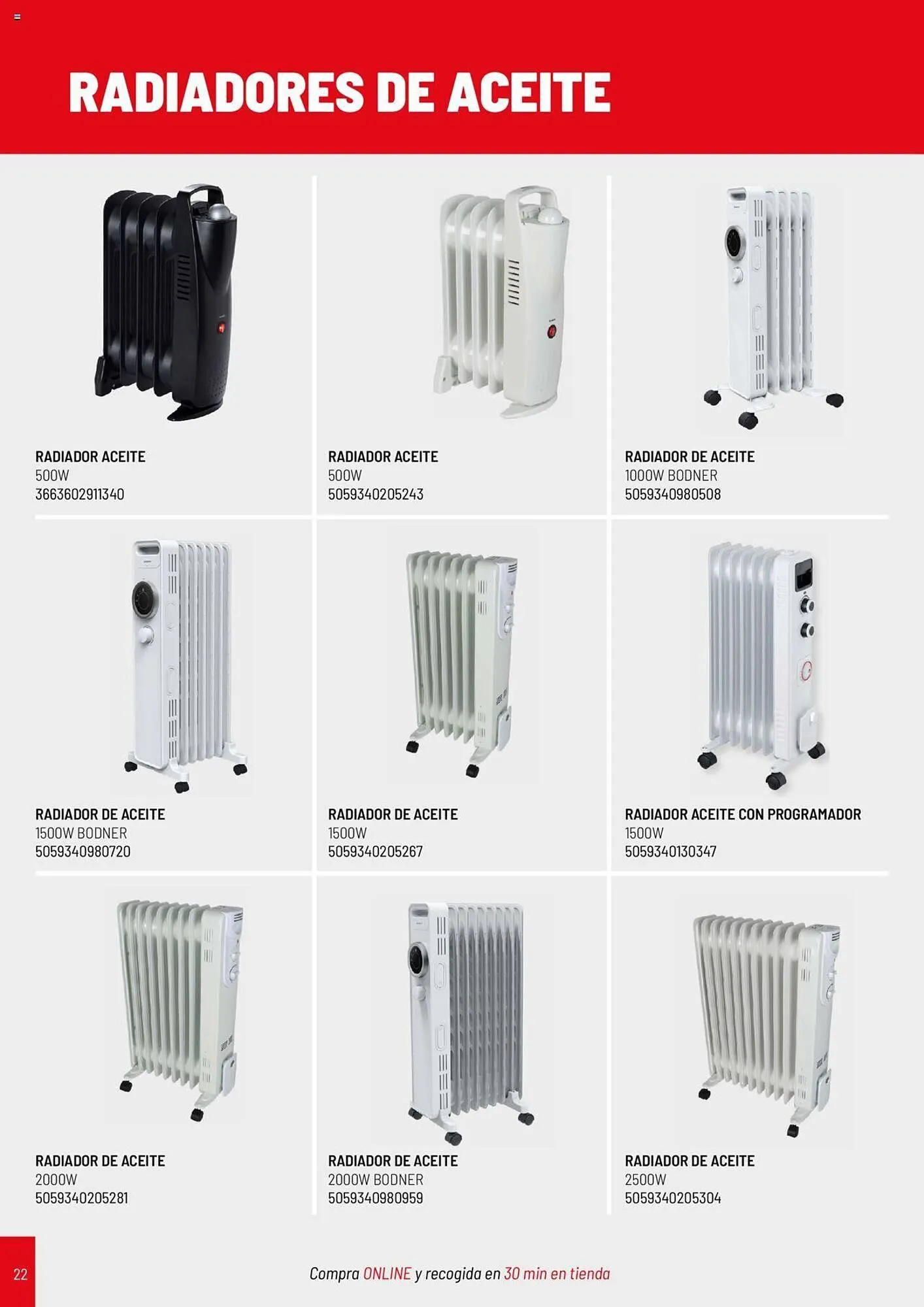 Catálogo de Folleto Brico Depôt 22 de octubre al 31 de marzo 2025 - Página 22