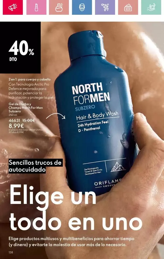 Catálogo de Catálogo Oriflame 30 de marzo al 19 de abril 2025 - Página 138