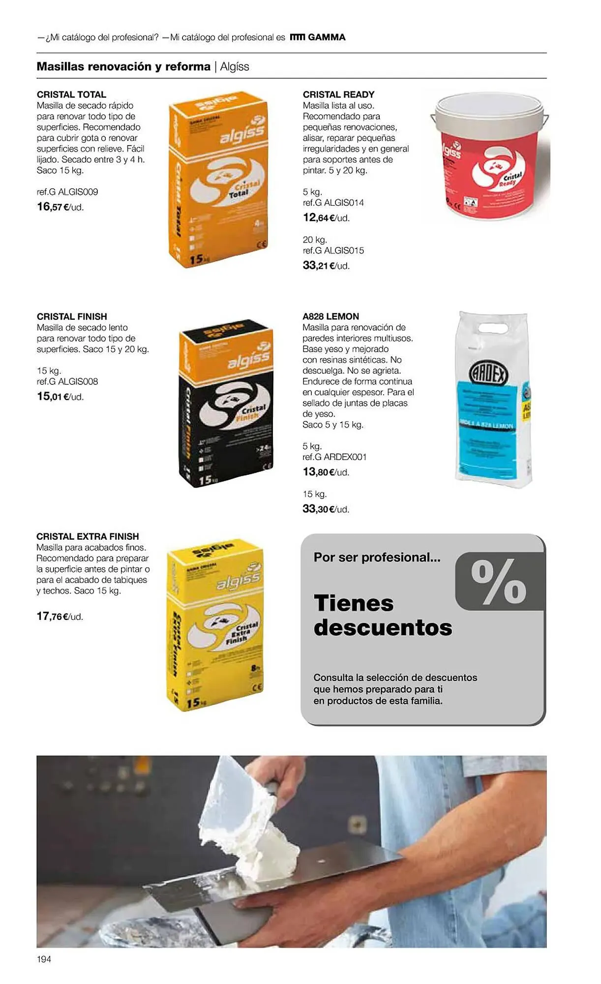 Catálogo de Folleto Grup Gamma 1 de febrero al 31 de diciembre 2023 - Página 196