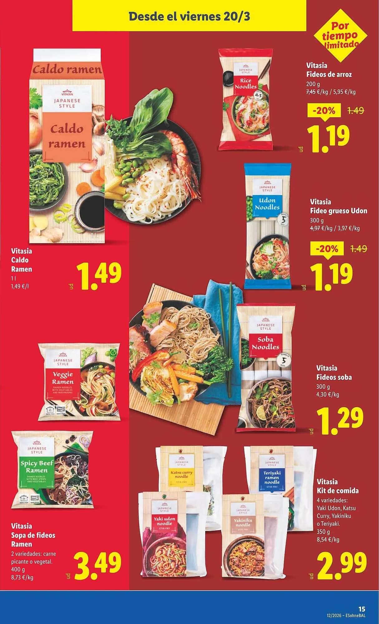 Catálogo de Catálogo Lidl 16 de marzo al 22 de marzo 2026 - Página 31