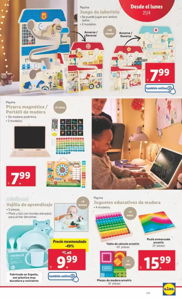 Catálogo de ¡Bazar Lidl! Ofertas válidas del 21/04 al 27/04 21 de abril al 27 de abril 2025 - Página 17