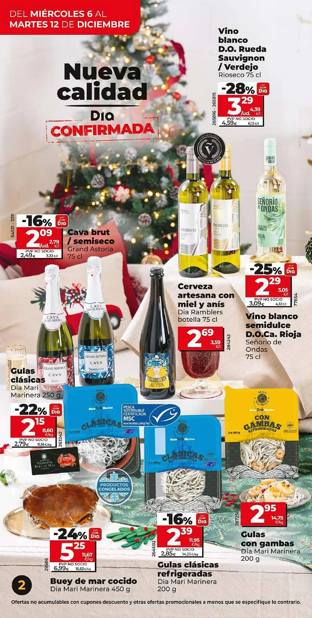 Catálogo de Folleto Maxi Dia 6 de diciembre al 12 de diciembre 2023 - Página 2