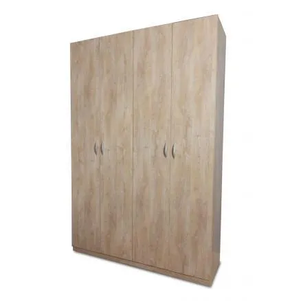 Armario 4 puertas roble bodega de gran capacidad