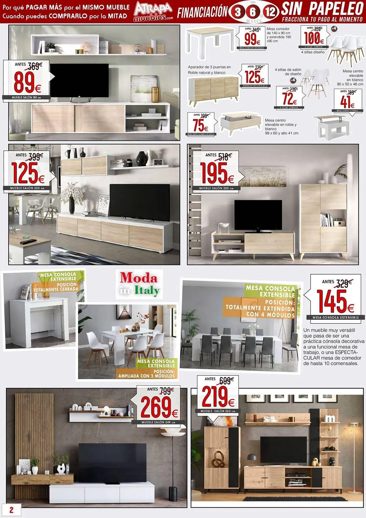 Catálogo de Folleto Atrapamuebles 1 de julio al 31 de julio 2025 - Página 2