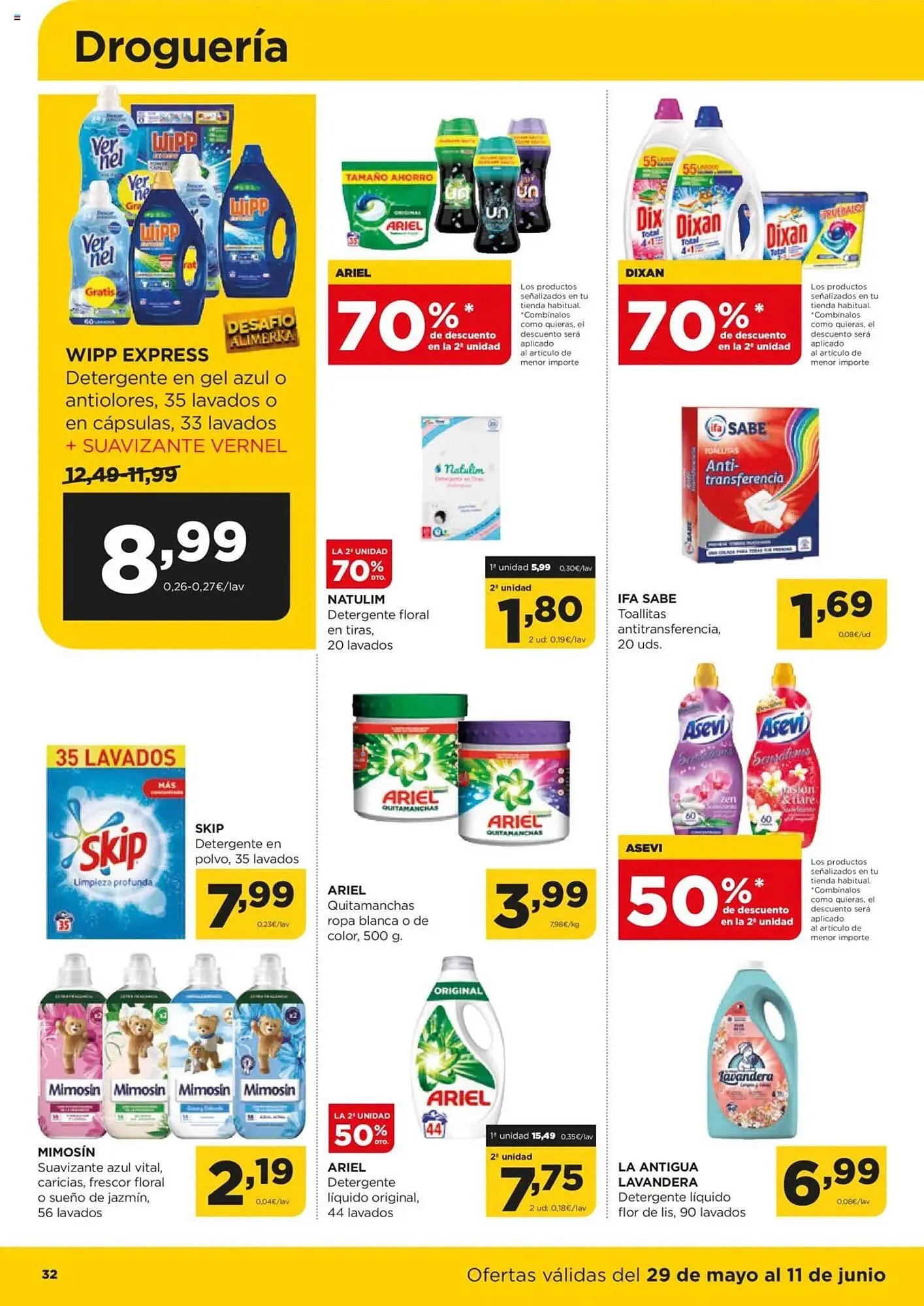 Catálogo de Folleto Alimerka 29 de mayo al 11 de junio 2025 - Página 33