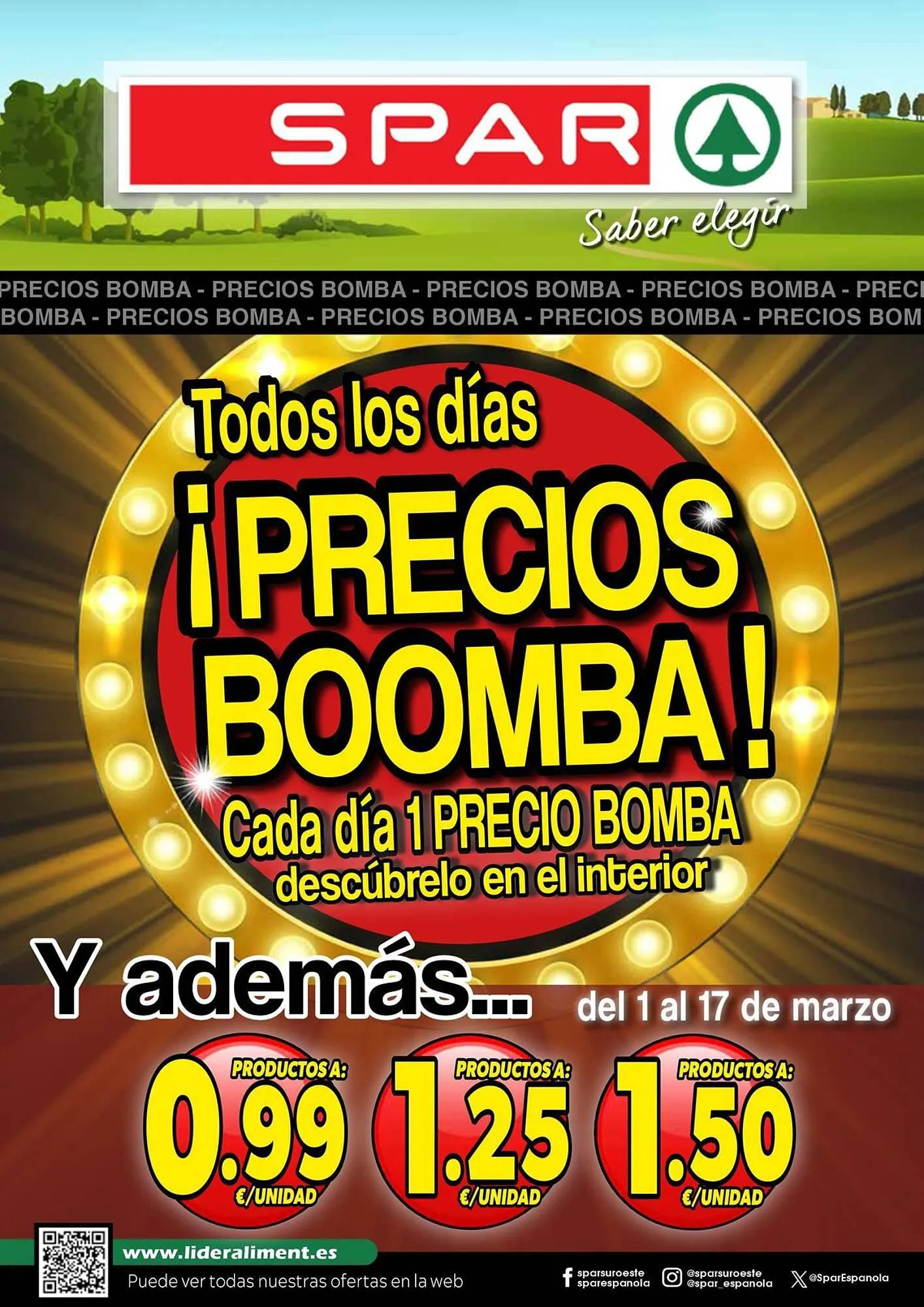 Catálogo de Folleto SPAR 1 de marzo al 17 de marzo 2024 - Página 1