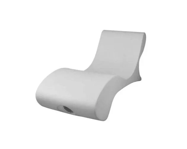 Tumbona blanca CHAISE LONGUE ANDROMEDA BIANCA Sined