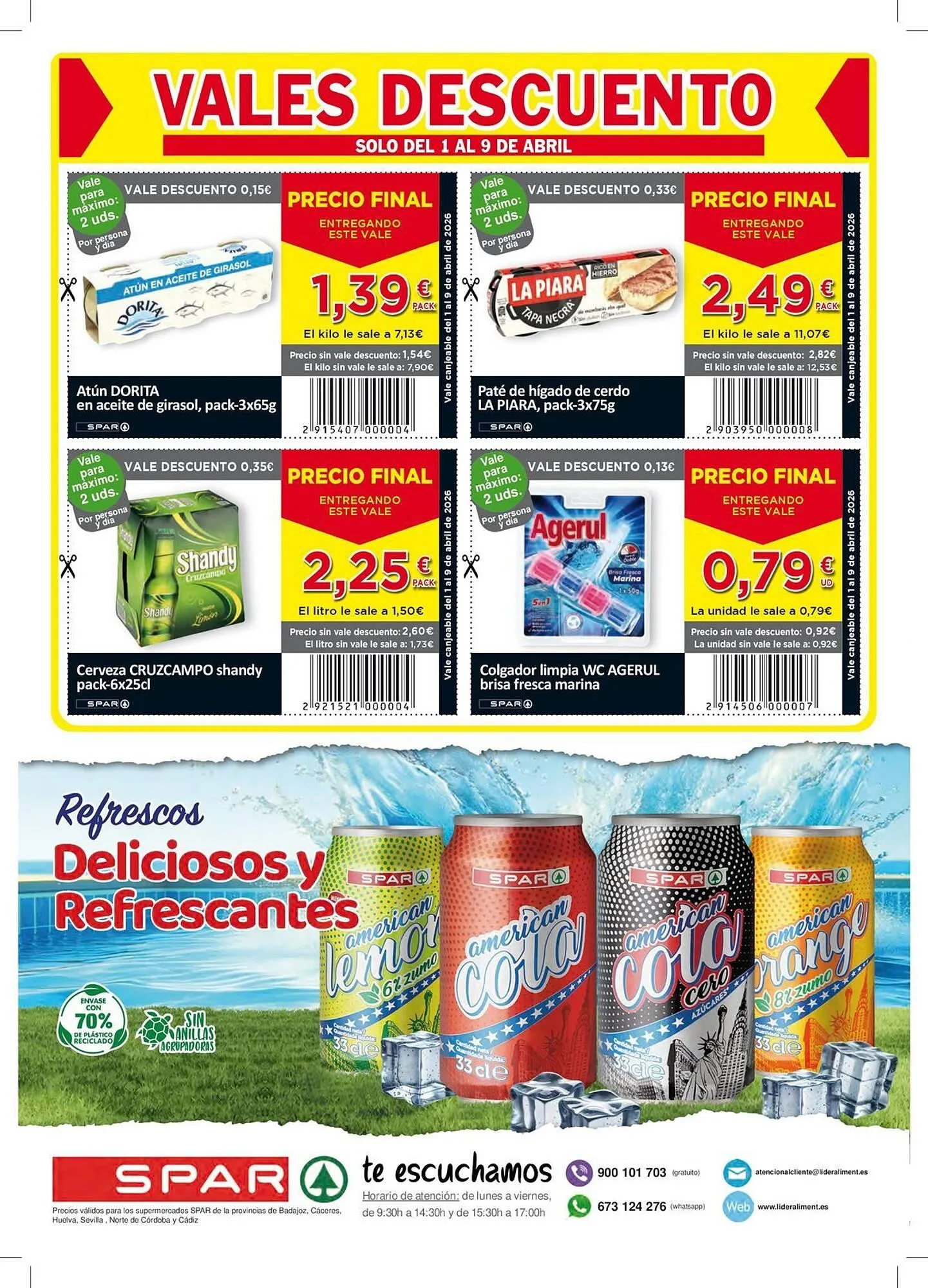 Catálogo de Folleto SPAR 1 de abril al 16 de abril 2026 - Página 12