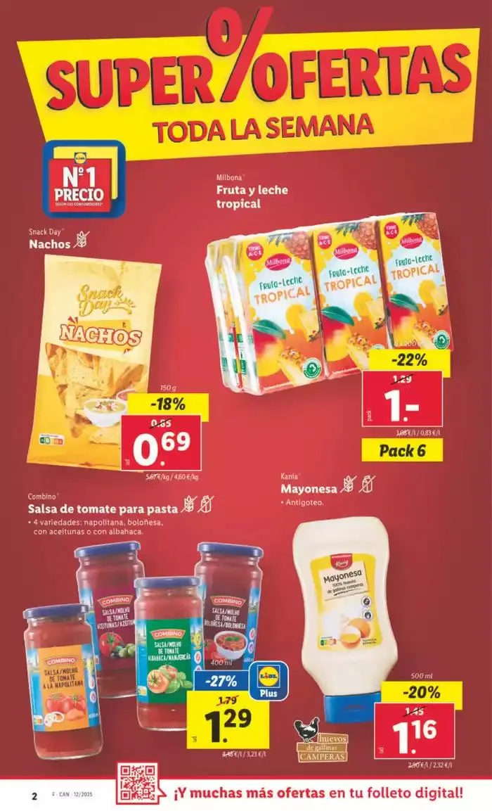 Catálogo de № 1 PRECIO - Ofertas válidas del 17/03 al 23/03 17 de marzo al 23 de marzo 2025 - Página 2