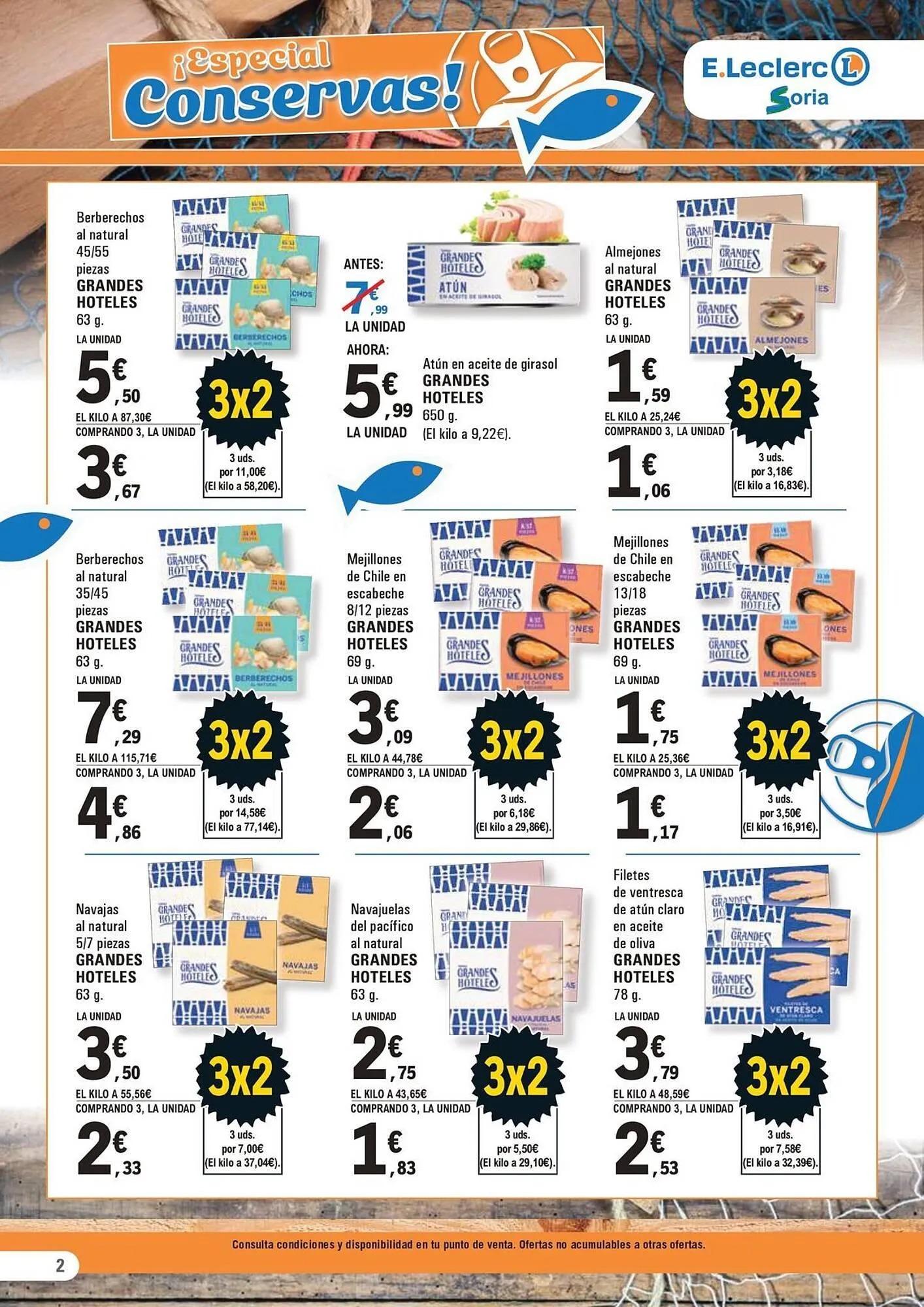Catálogo de Folleto E.Leclerc 10 de julio al 19 de julio 2025 - Página 2