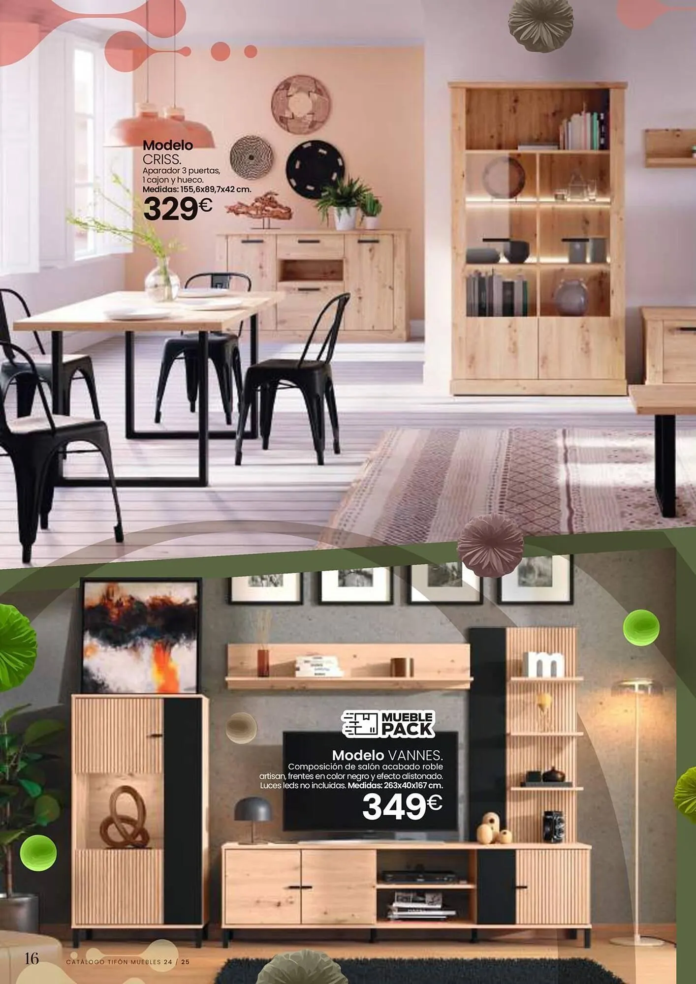 Catálogo de Folleto Tifón Hipermueble 12 de julio al 31 de mayo 2025 - Página 16