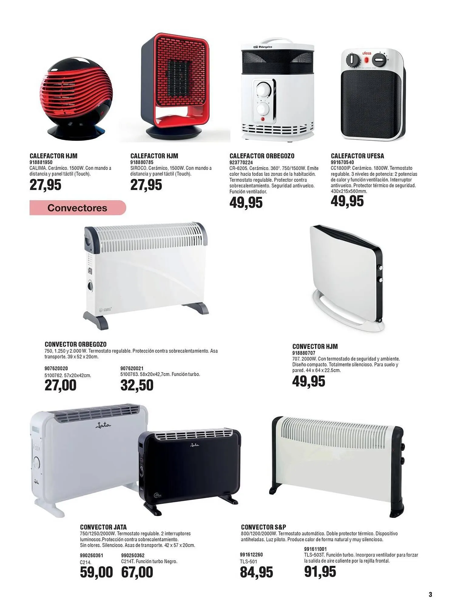 Catálogo de Folleto Coinfer 18 de octubre al 28 de febrero 2024 - Página 3