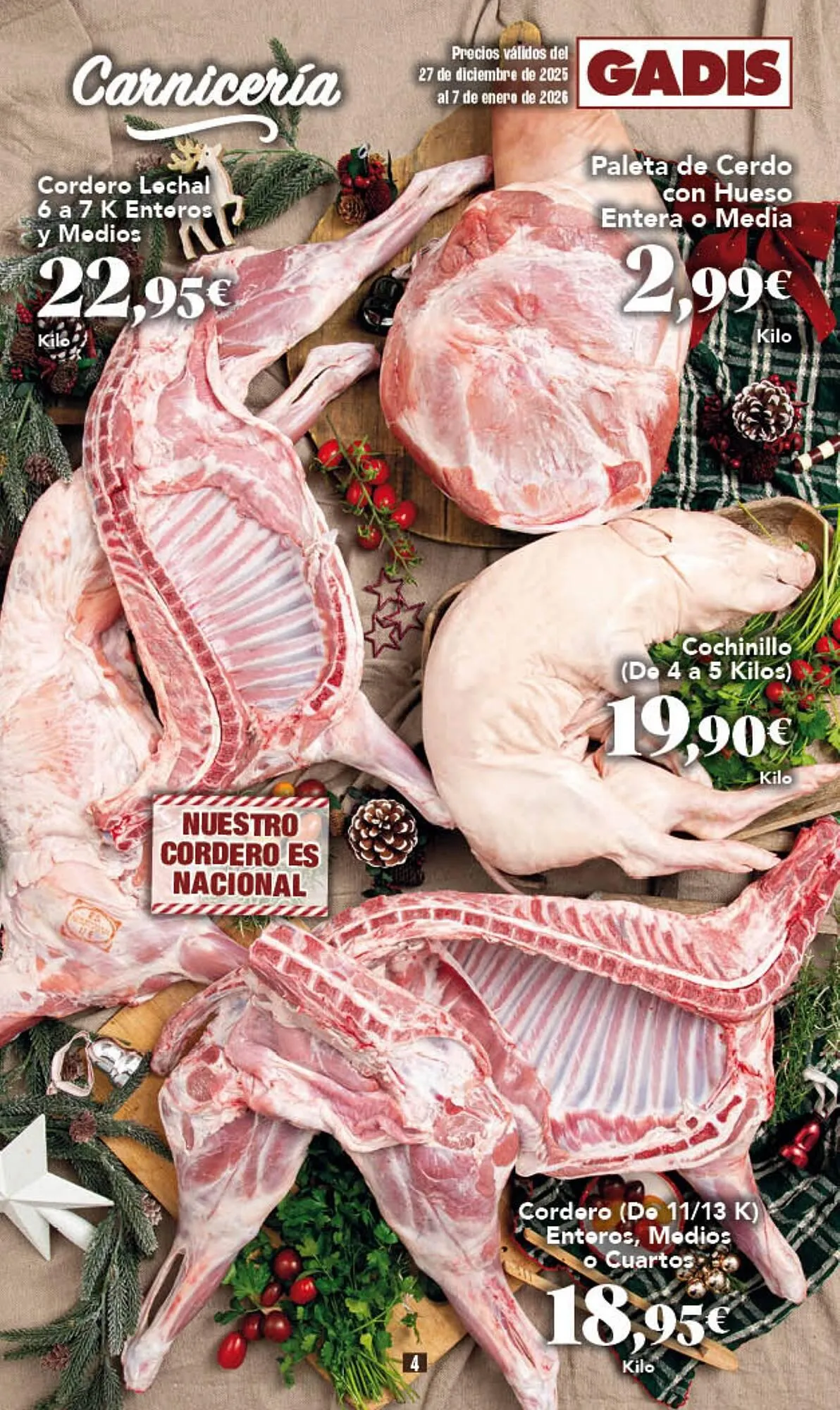 Catálogo de Folleto Gadis 27 de diciembre al 7 de enero 2026 - Página 4