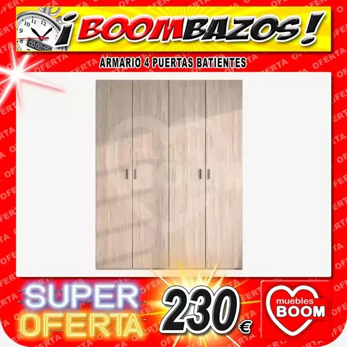 Catálogo de Catálogo Muebles Boom 16 de abril al 21 de abril 2025 - Página 1