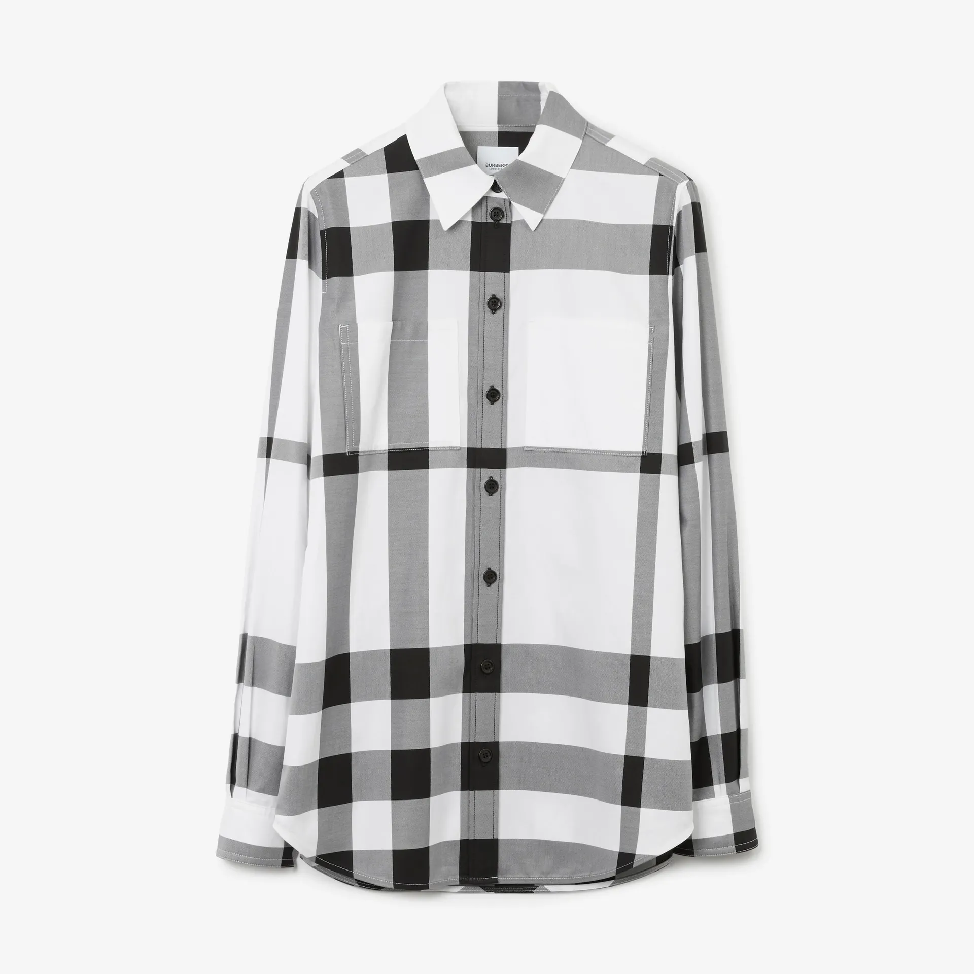 Camisa en algodón Check