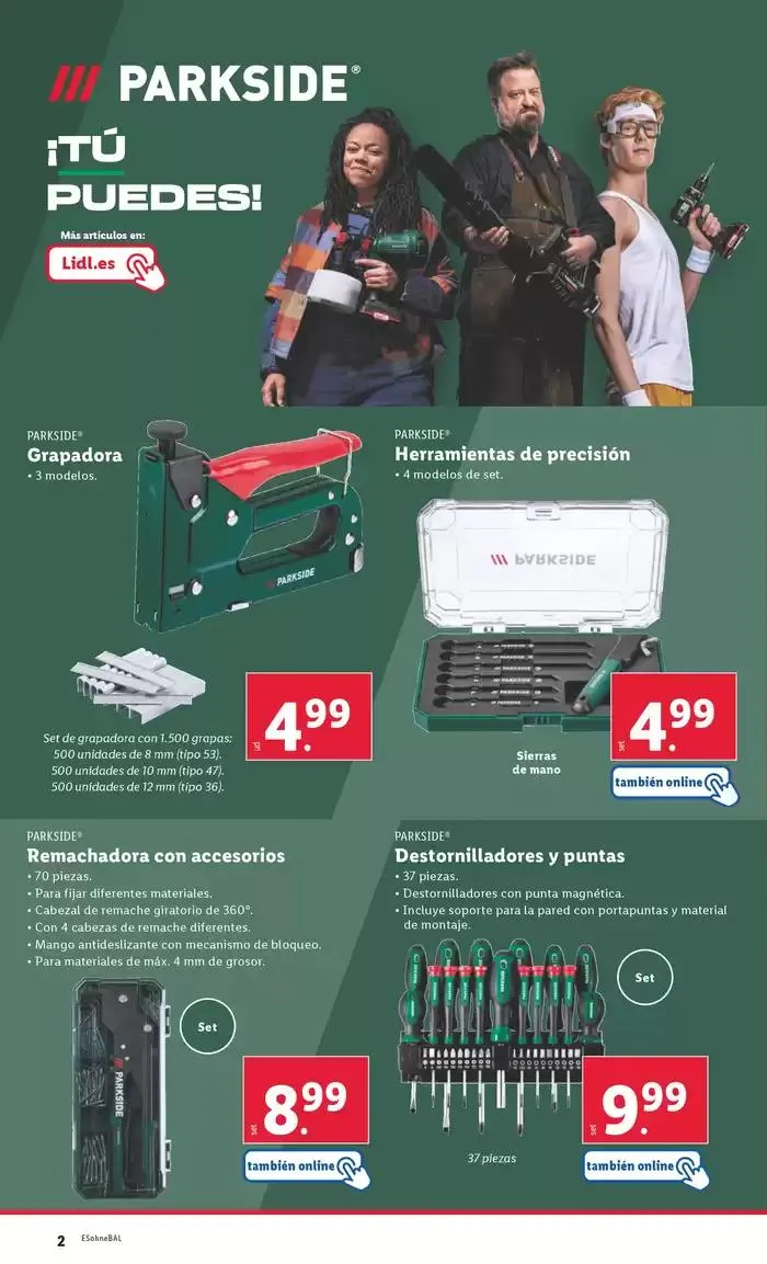 Catálogo de ¡Bazar Lidl! Ofertas válidas del 07/04 al 13/04 7 de abril al 13 de abril 2025 - Página 2