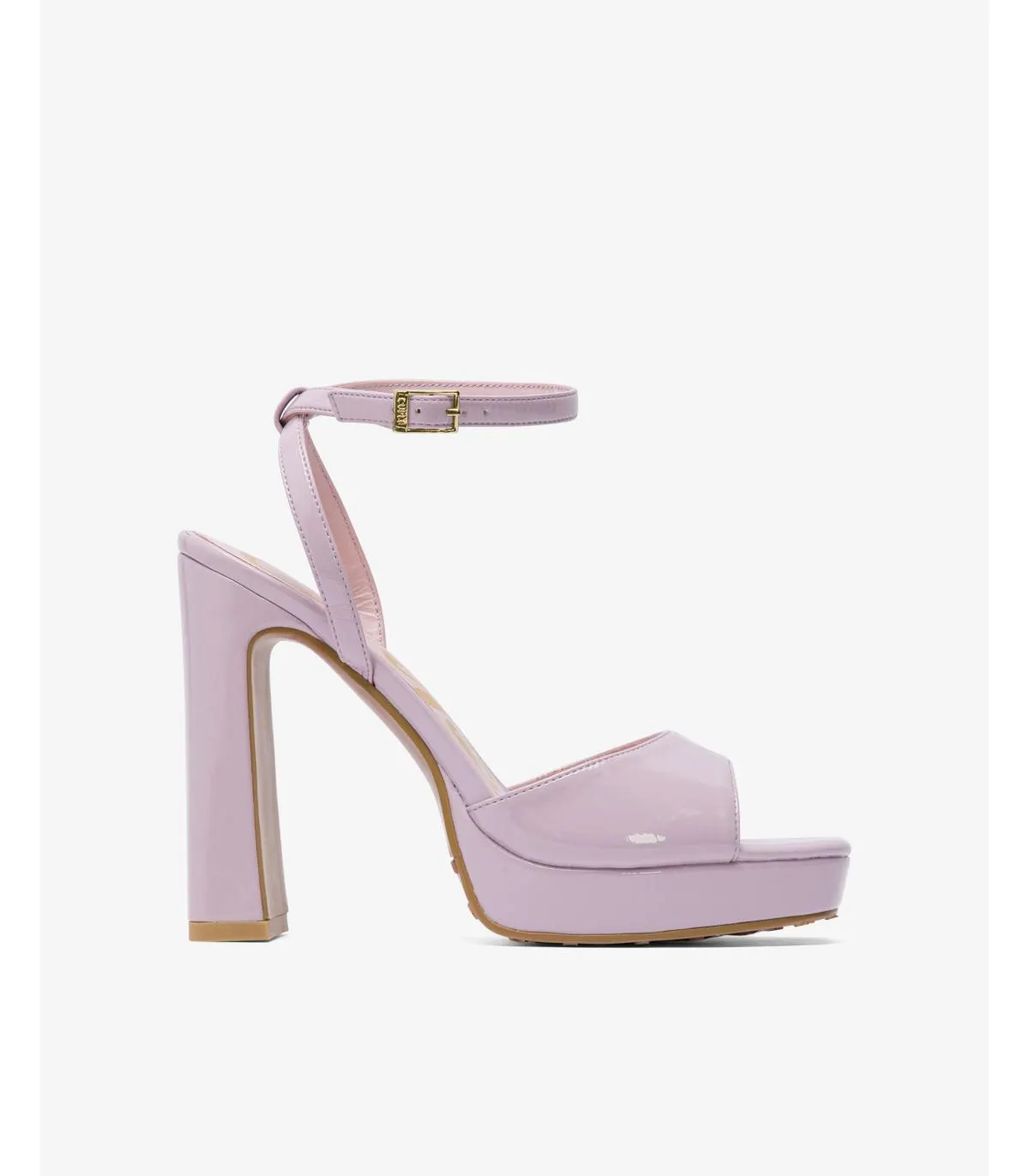 Sandalias tacón Mujer con cierre de hebilla