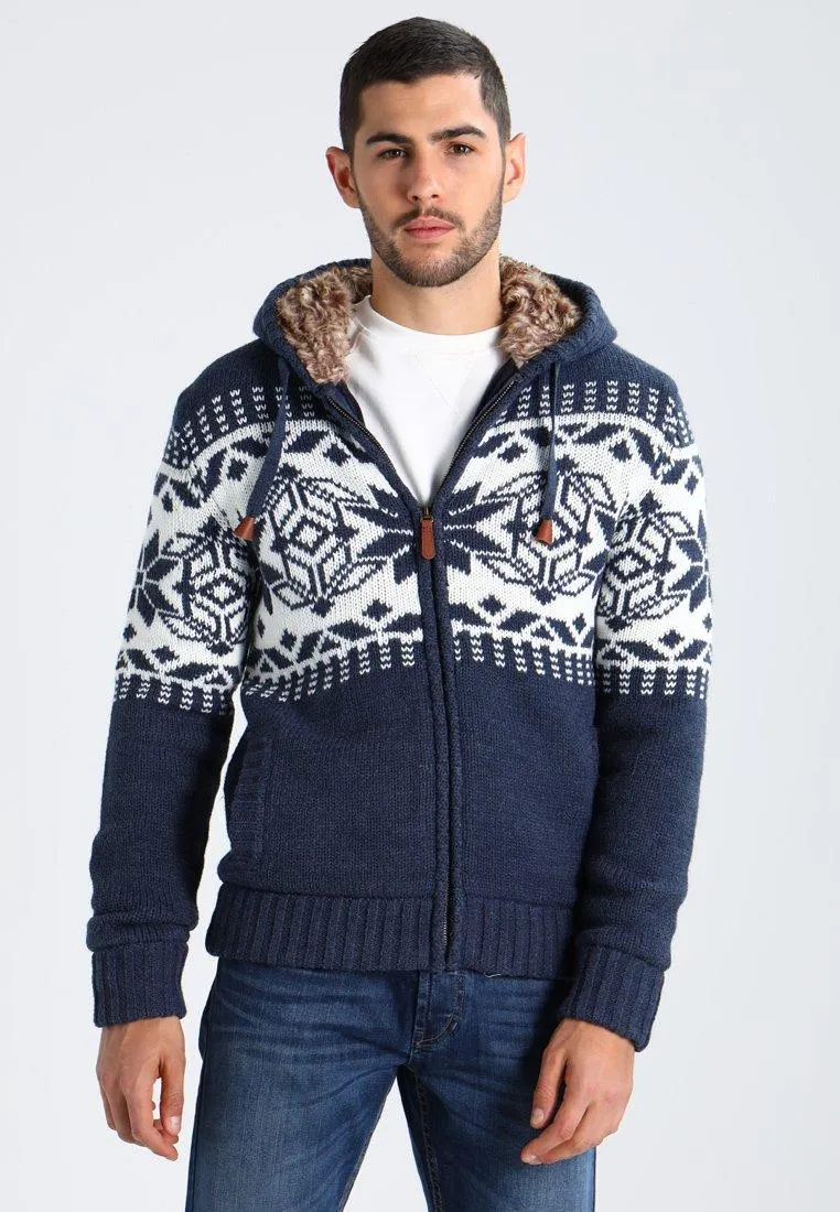 Chaqueta de punto - blue melange