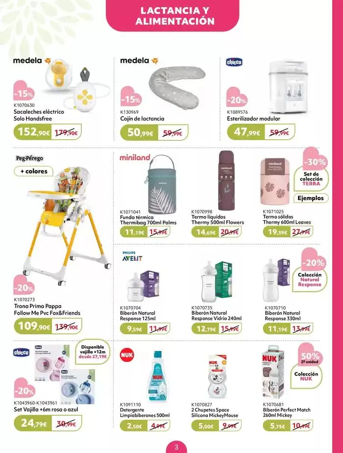 Catálogo de Hasta -40% en artículos de puericultura 3 de marzo al 23 de marzo 2025 - Página 3
