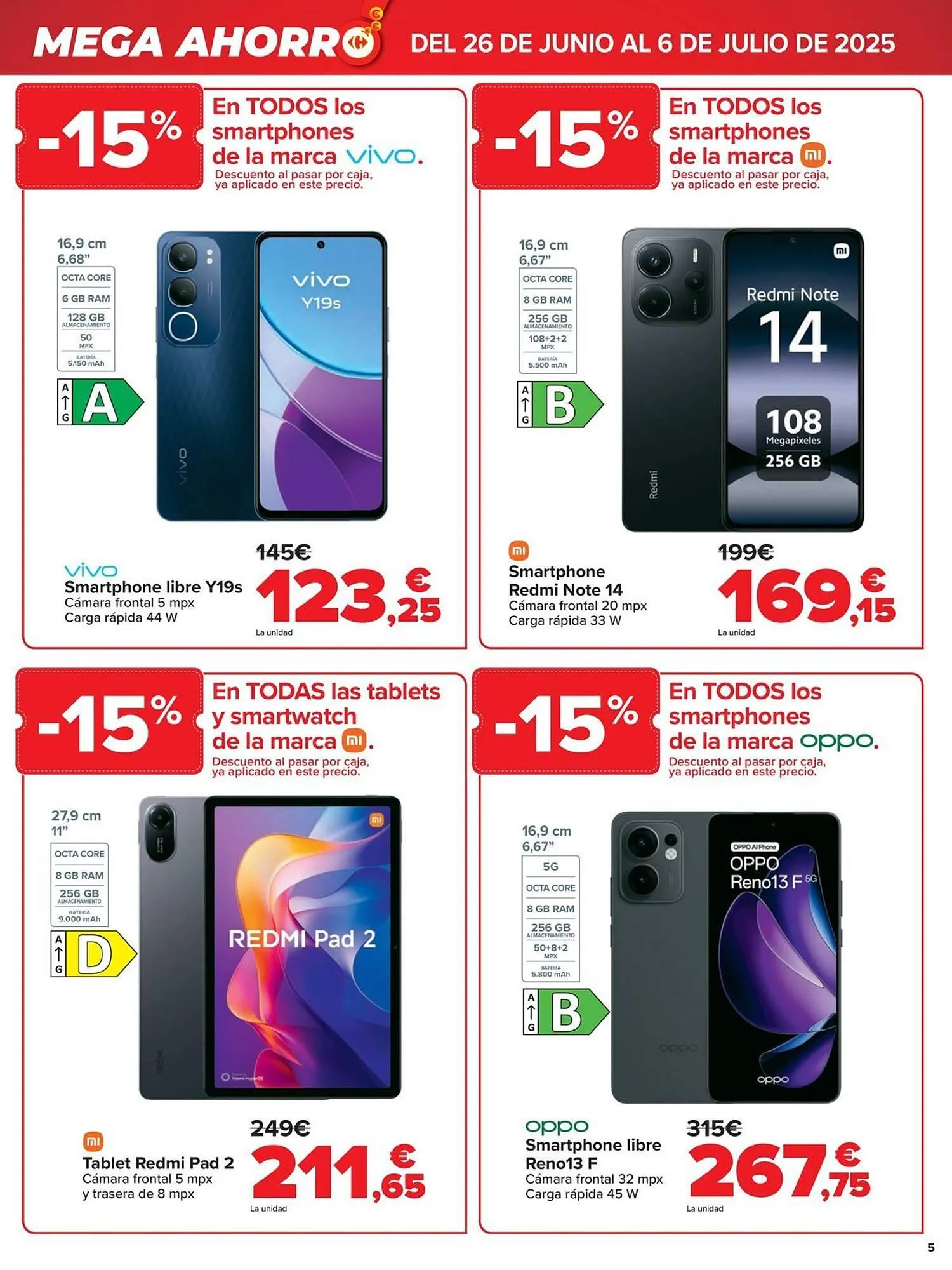 Catálogo de Folleto Carrefour 26 de junio al 6 de julio 2025 - Página 5