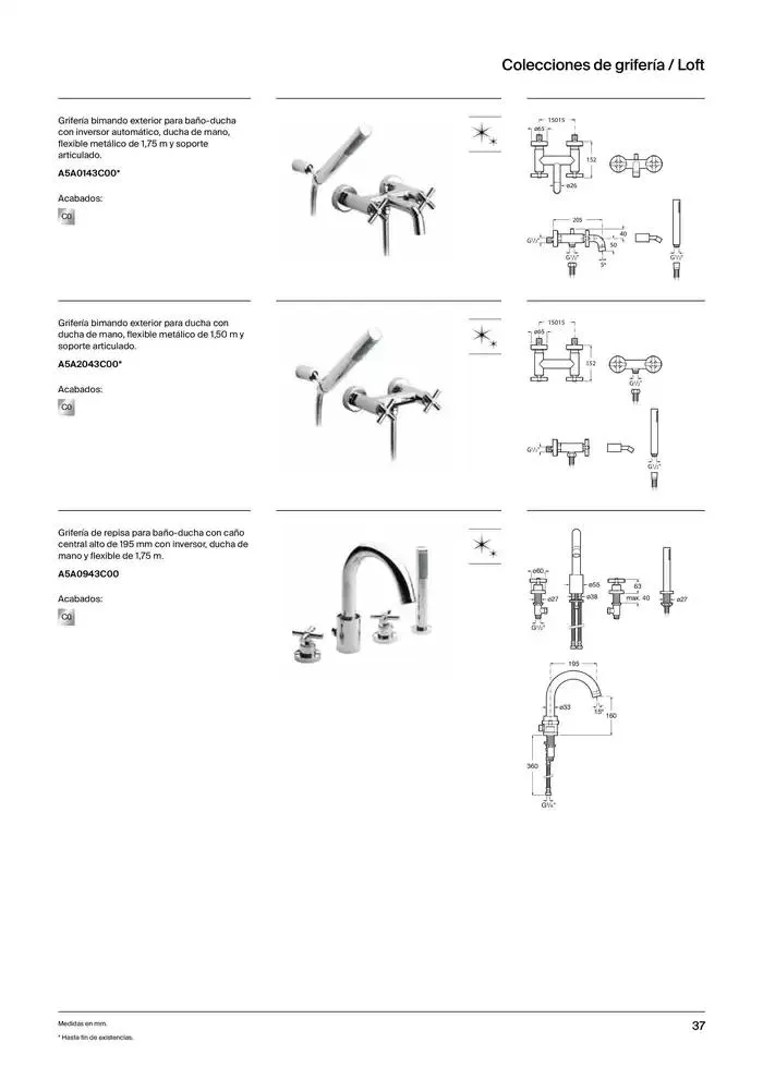 Catálogo de Grifería 9 de enero al 31 de diciembre 2025 - Página 39