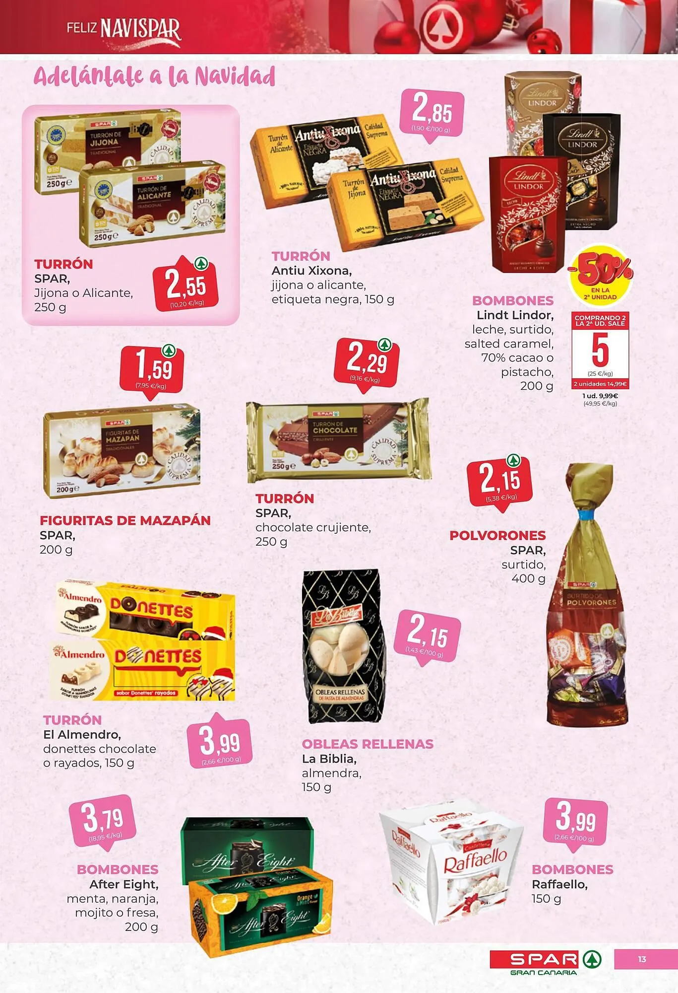 Catálogo de Folleto SPAR Gran Canaria 17 de octubre al 30 de octubre 2025 - Página 13