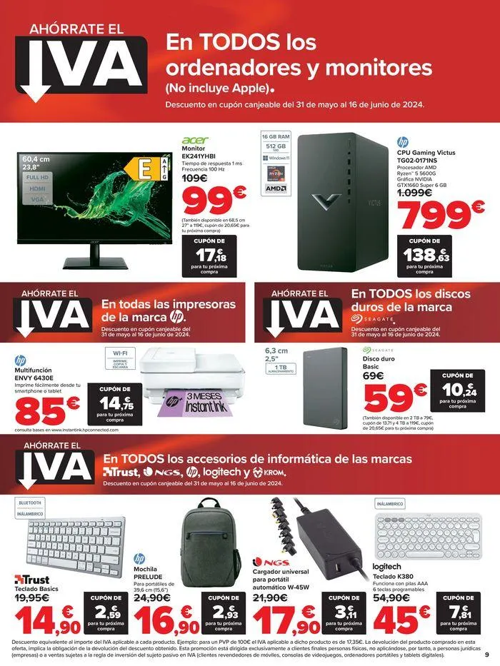 Catálogo de AHÓRRATE EL IVA 24 de mayo al 30 de mayo 2024 - Página 9