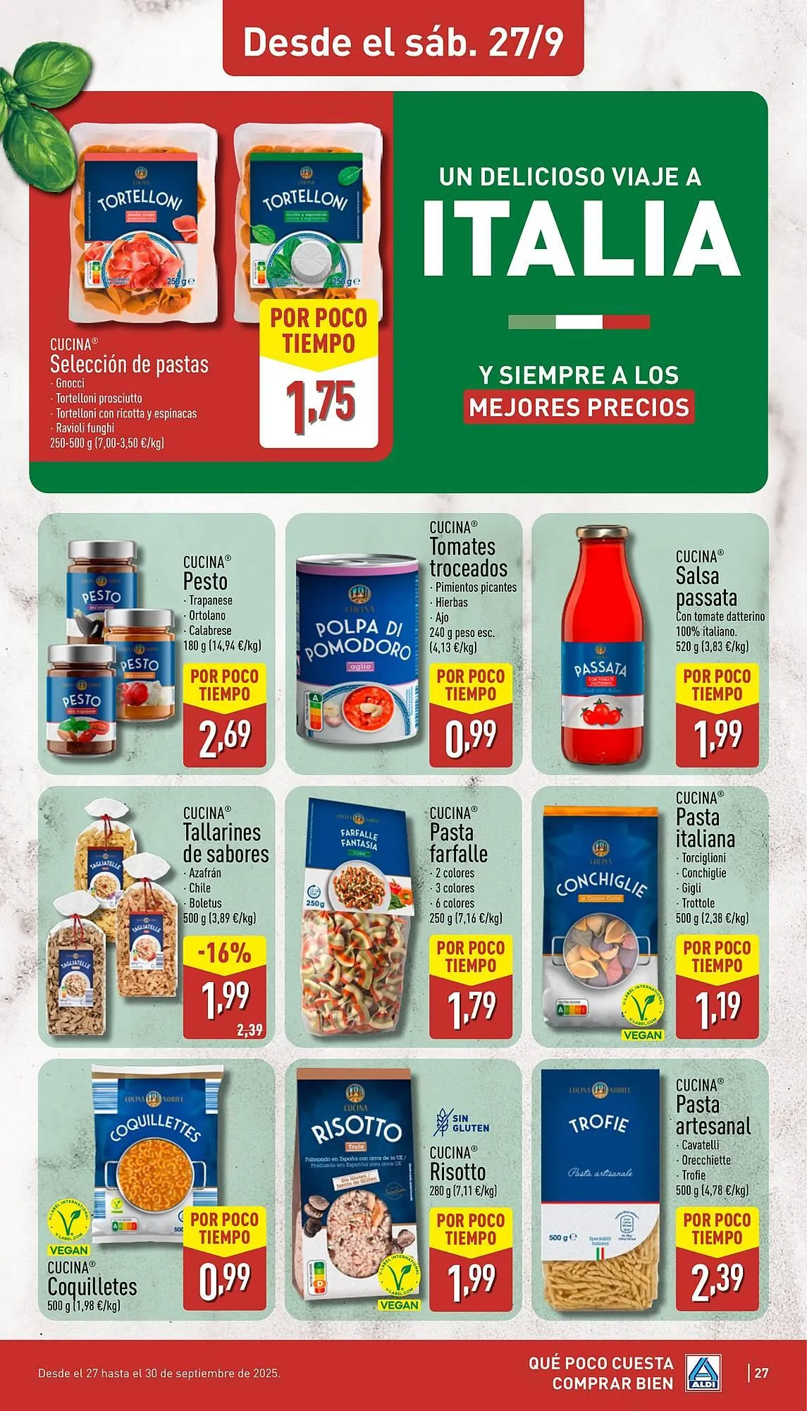 Catálogo de Folleto ALDI 22 de septiembre al 28 de septiembre 2025 - Página 27