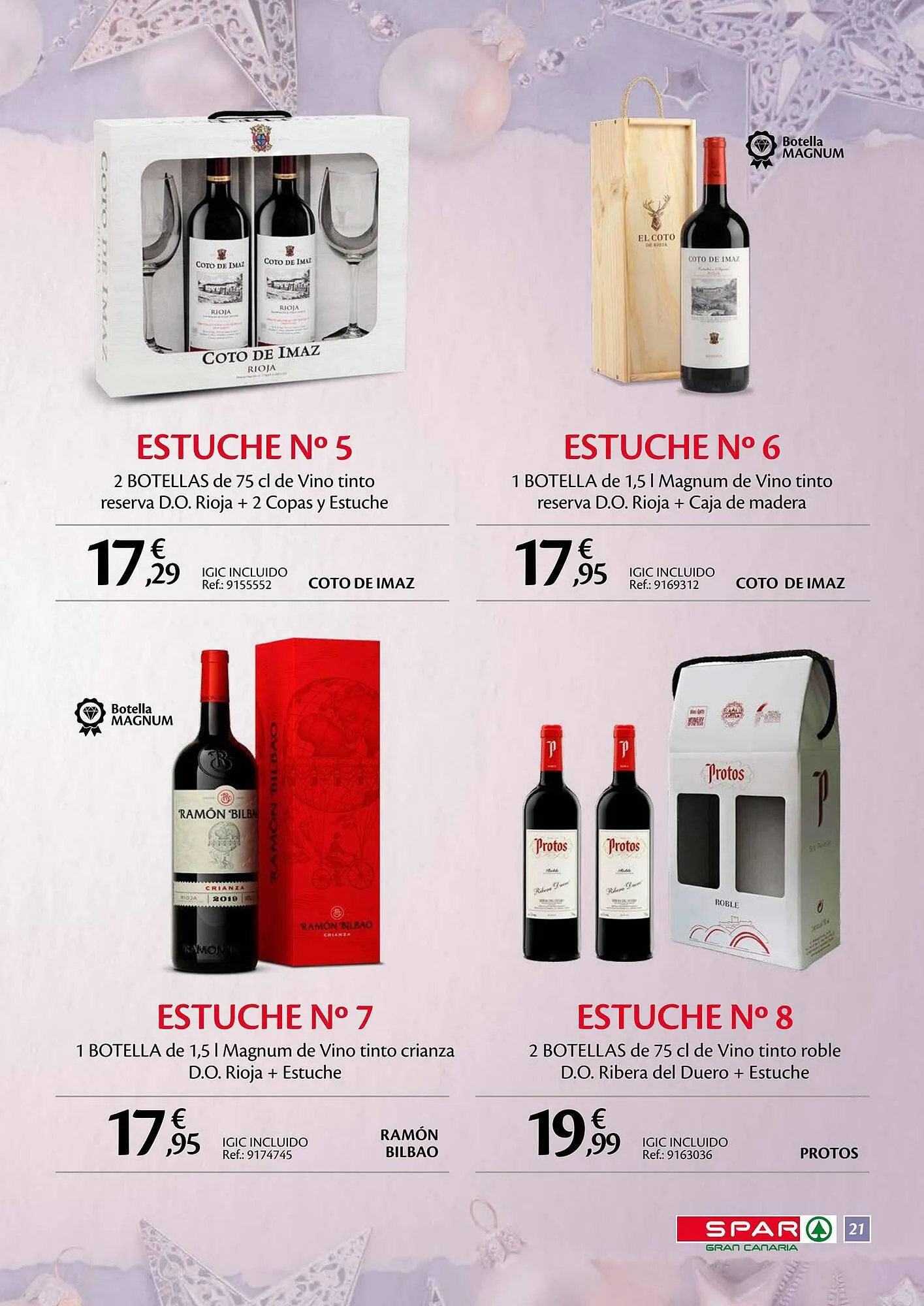 Catálogo de Folleto SPAR Gran Canaria 6 de noviembre al 26 de diciembre 2023 - Página 21