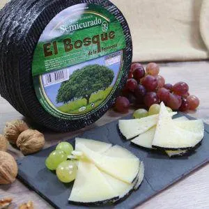 QUESO SEMICURADO EL BOSQUE (MÍNIMO 0,25) 9,99€ KG QUESO SEMICURADO EL BOSQUE (MÍNIMO 0,25) 9,99€ KG