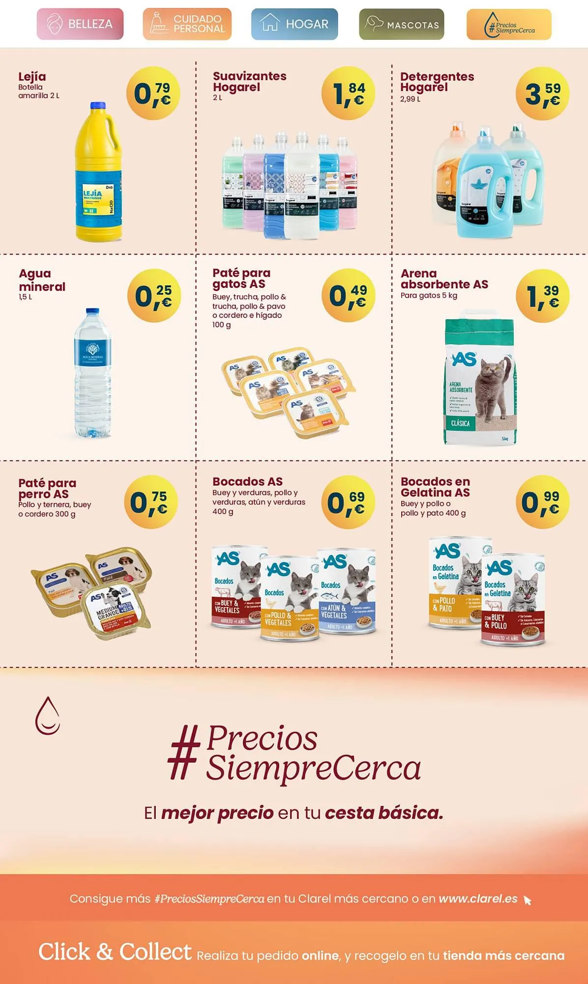 Catálogo de Folleto Clarel 13 de marzo al 26 de marzo 2024 - Página 12