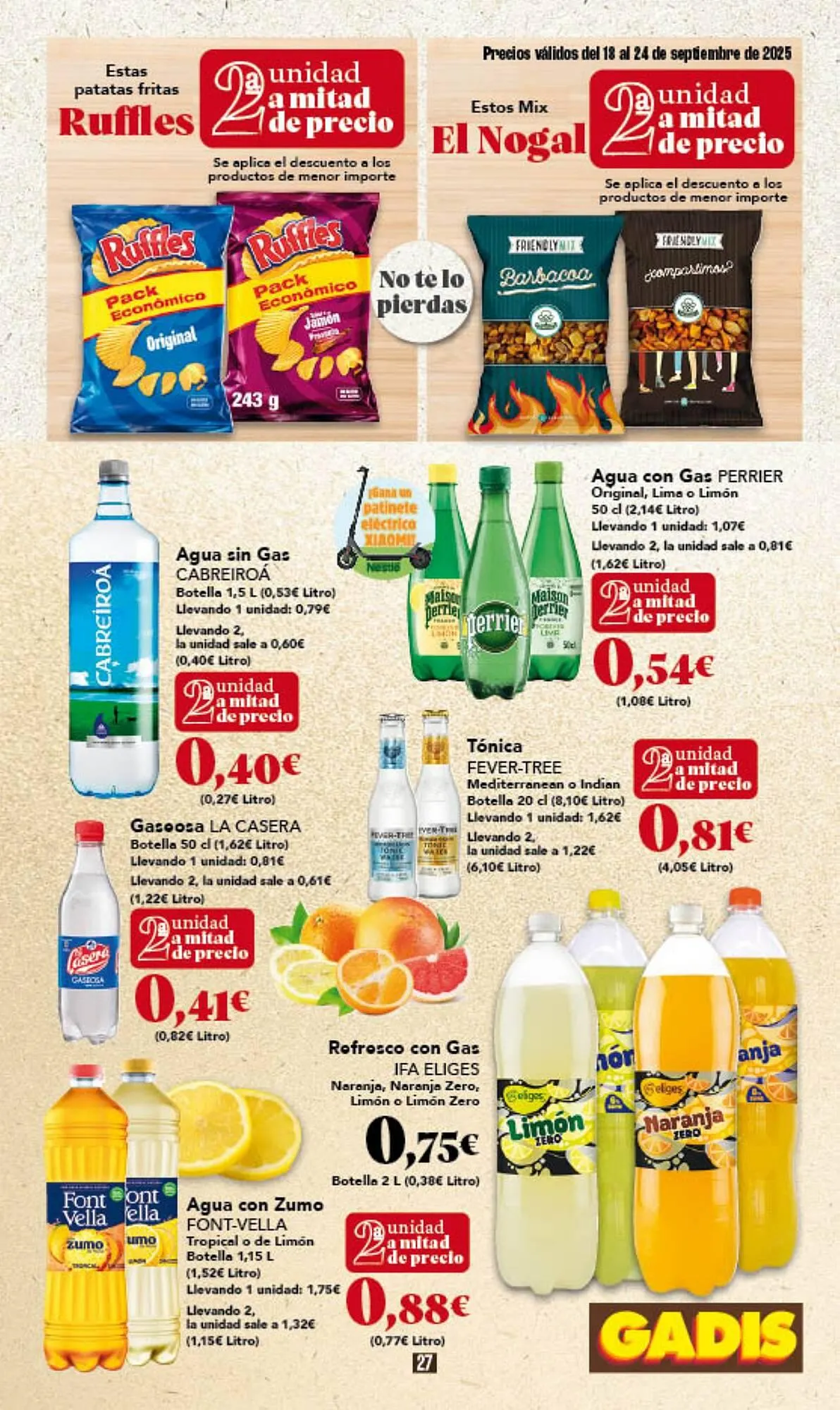 Catálogo de Folleto Gadis 18 de septiembre al 24 de septiembre 2025 - Página 27