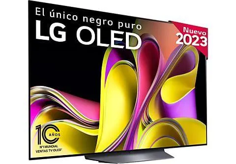 TV OLED 55" - LG OLED55B36LA, OLED 4K, Inteligente α7 4K Gen6, Smart TV, DVB-T2 (H.265), Negro