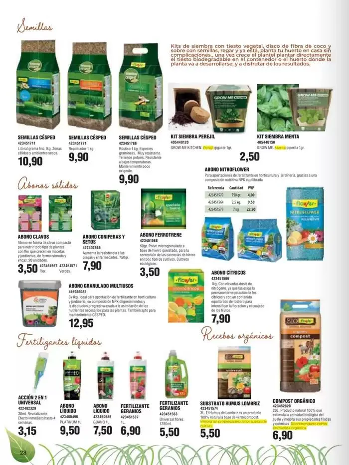 Catálogo de Jardin Coinfer 2025 14 de marzo al 30 de septiembre 2025 - Página 28